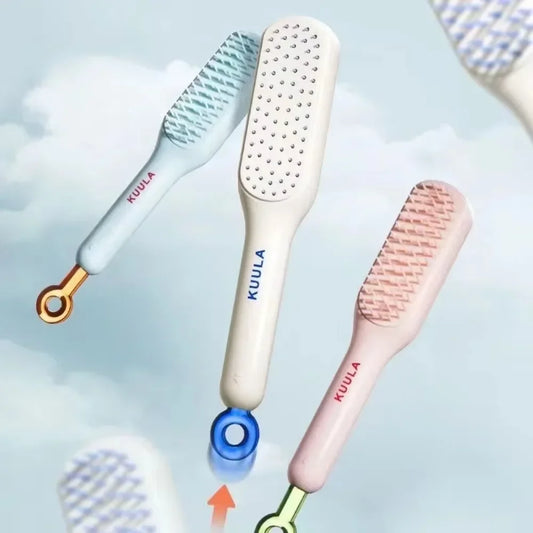 Retractable hair brush