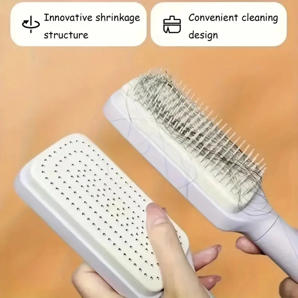 Self Cleaning Hair Brush